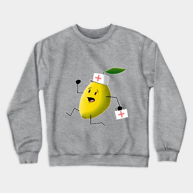 LEMON AID Crewneck Sweatshirt by droidmonkey